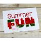 I2S Watermelon Alphabet Applique Set | Machine Embroidery Designs by JuJu