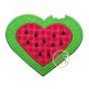 Watermelon Heart Applique | Machine Embroidery Designs by JuJu