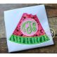 Watermelon Monogram Applique | Machine Embroidery Designs by JuJu
