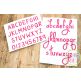 Ways to Say Goodbye Embroidery Font | Machine Embroidery Designs by JuJu