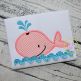 Whale Applique | Machine Embroidery Designs by JuJu