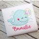 Whale 3 Applique | Machine Embroidery Designs by JuJu