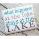 What Happens at the Lake Stays at the Lake Embroidery | Machine Embroidery Designs by JuJu