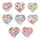 Whimsical Doodle Hearts Machine Embroidery Designs by JuJu