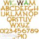 Wigwam Embroidery Font
