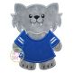 Wildcat Jersey Applique | Machine Embroidery Designs by JuJu