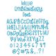 Willie Embroidery Font | Machine Embroidery Designs by JuJu