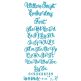 Willow Script Embroidery Font Machine Embroidery Designs