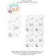 Wine and Grapes End-to-End Quilting Machine Embroidery Pattern Designs by JuJu for Edge to Edge Continuous Line Allover E2E Quilting With Your Embroidery Machine