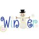 Winter Applique | Machine Embroidery Designs by JuJu