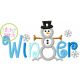 Winter Applique | Machine Embroidery Designs by JuJu