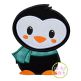 Winter Penguin 2 Applique | Machine Embroidery Designs by JuJu