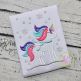 Winter Unicorn Applique | Machine Embroidery Designs by JuJu