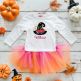 Happy Halloween Zig Zag Applique | Machine Embroidery Designs by JuJu