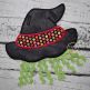 ITH Witch Hat Banner Charm | Machine Embroidery Designs by JuJu
