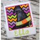 Witch Hat Box Applique | Machine Embroidery Designs by JuJu