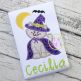 Witch Kitty Applique | Machine Embroidery Designs by JuJu