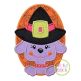 Witch Dog Oval Applique | Machine Embroidery Designs by JuJu