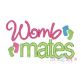 Womb Mates Embroidery Design | Machine Embroidery Designs by JuJu