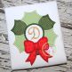 Wreath Applique | Machine Embroidery Designs by JuJu