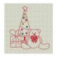 Christmas Teddy Bear Redwork Machine Embroidery Designs by JuJu