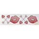 XOXO Arrows and Lips Sketch | Machine Embroidery Designs by JuJu