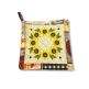 ITH Sunflower Wreath Pot Holder | Machine Embroidery Designs by JuJu