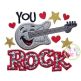 You Rock Applique | Machine Embroidery Designs by JuJu