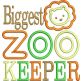 Big Zoo Keeper Applique
