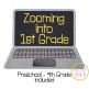 Zooming Into School Laptop Applique Design Set