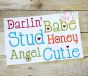 Cupid de Locke Embroidery Font