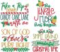 Christmas Lyrics 3 | Machine Embroidery Designs by JuJu