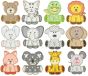 Cute Animals Applique Machine Embroidery Designs By JuJu