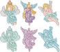 Free Standing Lace Angels 1 | Machine Embroidery Designs by JuJu