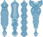 Freestanding Lace Bookmarks Machine Embroidery Designs by JuJu