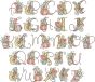 Sketch Fall Alphabet | Machine Embroidery Designs by JuJu