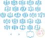 Empress Monogram Embroidery Font | Machine Embroidery Designs by JuJu