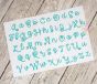 Lemon Meringue Embroidery Font | Machine Embroidery Designs by JuJu