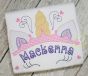 Unicorn Horn Crown Motif Embroidery | Machine Embroidery Designs by JuJu