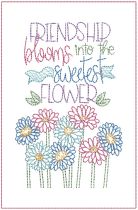 Spring Greeting Cards 1 | Machine Embroidery Designs by JuJu
