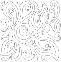 Fall Leaves and Acorns End-to-End Quilting Embroidery Designs | Machine Embroidery Designs by JuJu