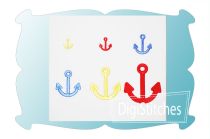 Anchor Minis | Machine Embroidery Designs by JuJu
