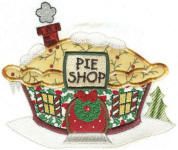 North Pole Village Applique 1 Machine Embroidery Designs by JuJu 