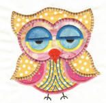 A Hoot and a Half Set 1 Applique Machine Embroidery Designs by JuJu 