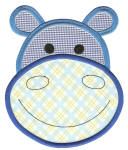 Cute Animal Faces Set 2 Applique Machine Embroidery Designs by JuJu 