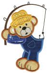 Gone Fishing Applique Machine Embroidery Designs by JuJu 