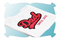 Dad "Since" Double Applique | Machine Embroidery Designs by JuJu