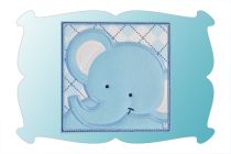 Elephant Patch Applique | Machine Embroidery Designs by JuJu