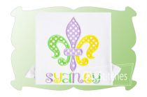 Fleur De Lis 2 Applique | Machine Embroidery Designs by JuJu