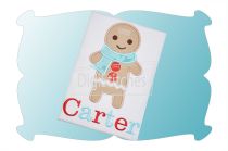 Gingerbread Boy Applique | Machine Embroidery Designs by JuJu